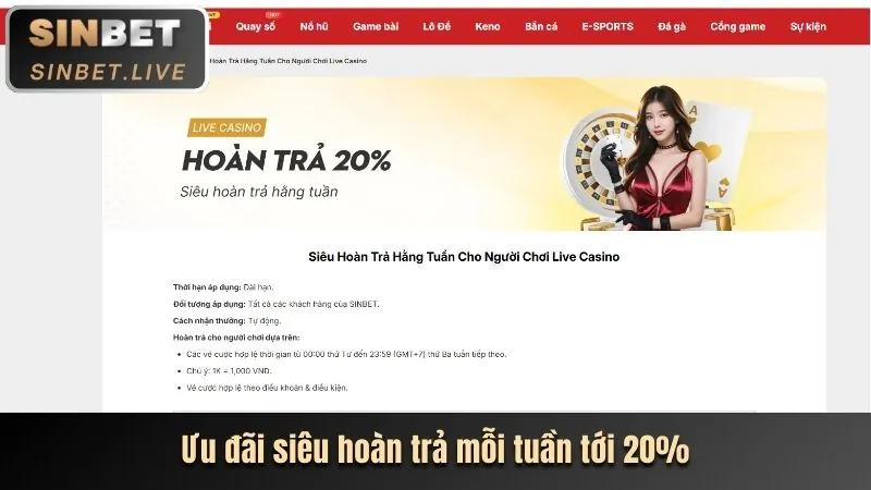 Sự kiện đặc biệt và thưởng nạp lại